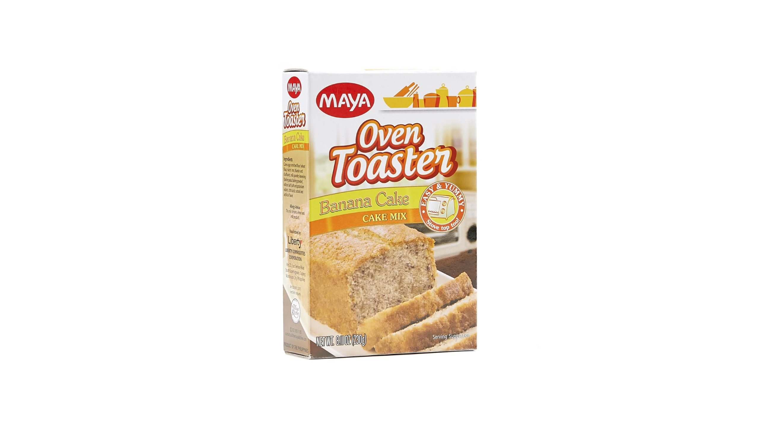 Maya Oven Toaster Banana Cake Mix 230g delivery in the Philippines